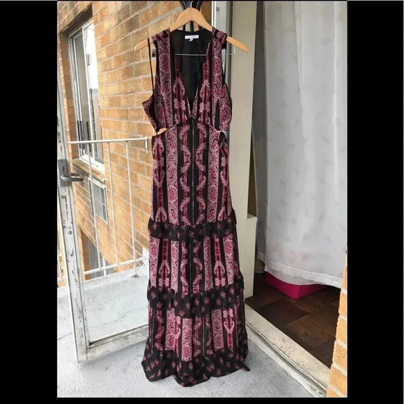 Avec Les Filles Rosie Tiered Maxi Dress size 10 - Picture 14 of 17